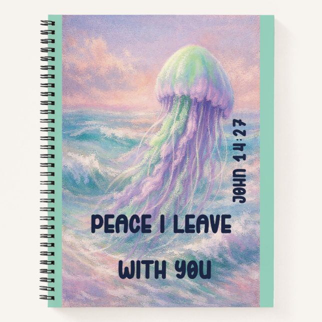 My Peace I Give You Notebook (Front)
