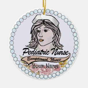 My Pediatric Nurse Ceramic Ornament