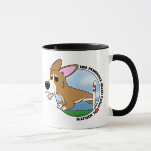 My Pembroke Welsh Corgi Loves Agility Mug