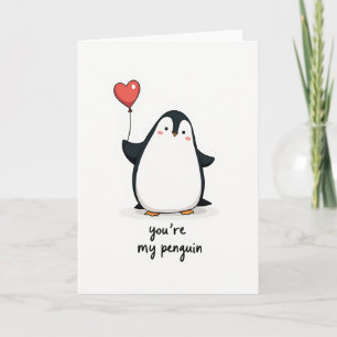My Penguin Forever Love Card