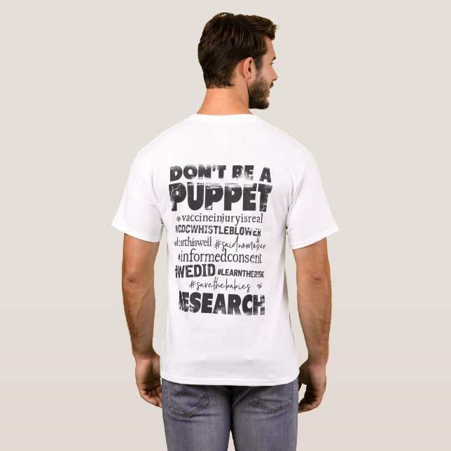 My People Perish - Men's T-Shirt (Back Full)