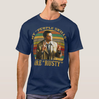 My People Skills Are Rusty Retro Vintage T-Shirt