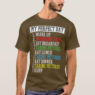 My perfect day, Photographer Premium T-Shirt