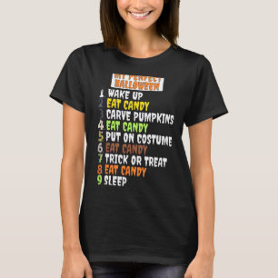 My Perfect Halloween Funny Skeleton Zombie Cool Pu T-Shirt