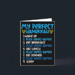 My Perfect Hanukkah Video Game Chanukah Jew Men Bo Card<br><div class="desc">My Perfect Hanukkah Video Game Chanukah Jew Men Boys Kids</div>