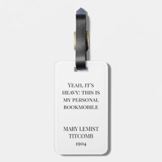 My Personal Bookmobile Luggage Tag