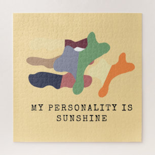 My Personality is Sunshine Jigsaw Puzzle