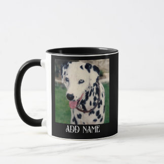 My Pet Friend Custom Photo Black Mug