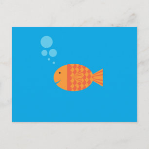 My Pet Goldfish Postcard