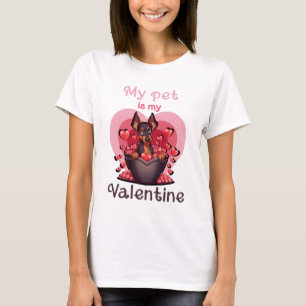 My pet is my Valentine, no 25 Classic T-Shirt
