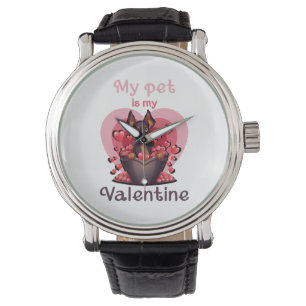 My pet is my Valentine, no 25 Classic T-Shirt Watch