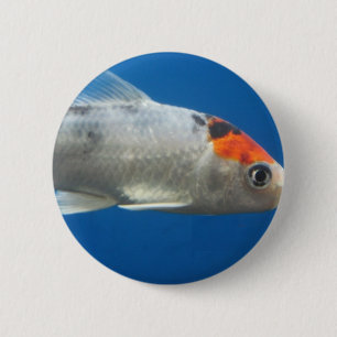 My Pet Koi Fish 2 Inch Round Button