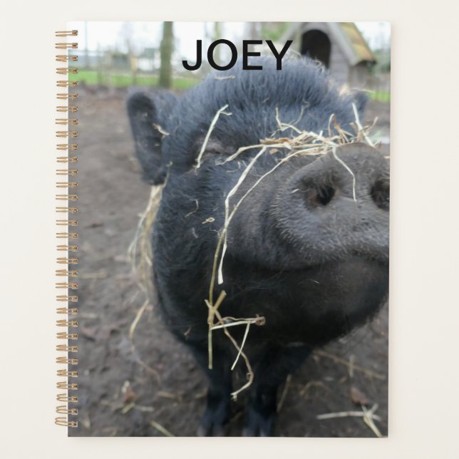 My pet pig. planner (Front)