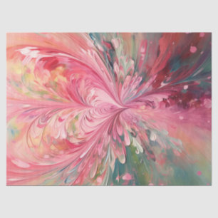 My Phoenix Heart, Gorgeous Abstract painting Tissue Paper