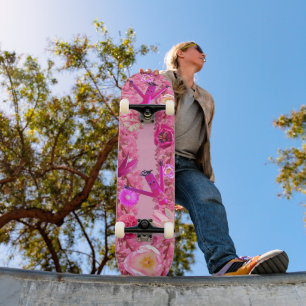 My Pink Life Skateboard