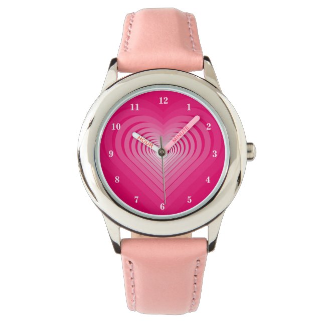 My Pink Love Watch (Front)