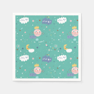 My Planet Dream Big Little One Pattern Napkin