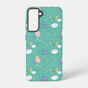 My Planet Dream Big Little One Pattern Samsung Galaxy Case