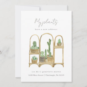 My Plants Have a New Home Moving Announcement