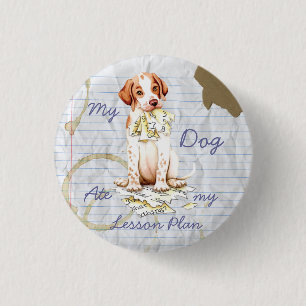 My Pointer Ate My Lesson Plan Pinback Button