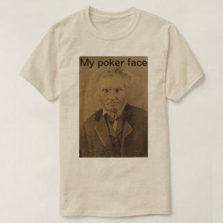 "My poker face" I unisex t-shirt