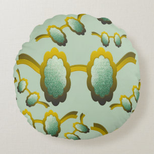 My Polarized Glasses are Ready Pattern Round Pillow