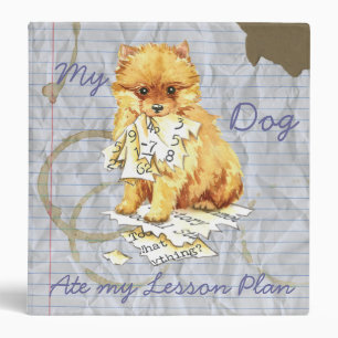 My Pomeranian Ate My Lesson Plan Binder