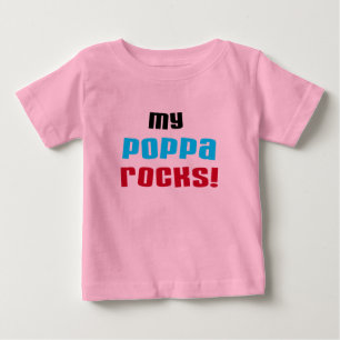 My Poppa Rocks Tshirts and Gifts