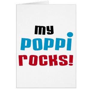 My Poppi Rocks T-shirts and Gifts