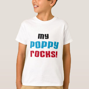 My Poppy Rocks T-shirts and Gifts