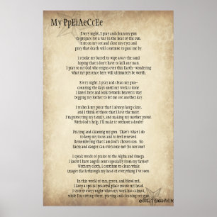 My PpEiAeCcEe ©2012  by Trinka Polite (poster) Poster