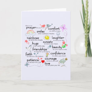 My Prayer For You Card