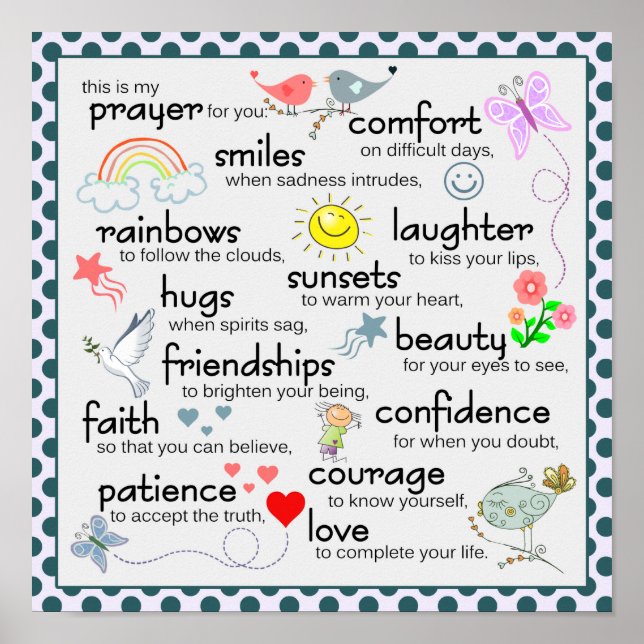 My Prayer For You Poster (Front)