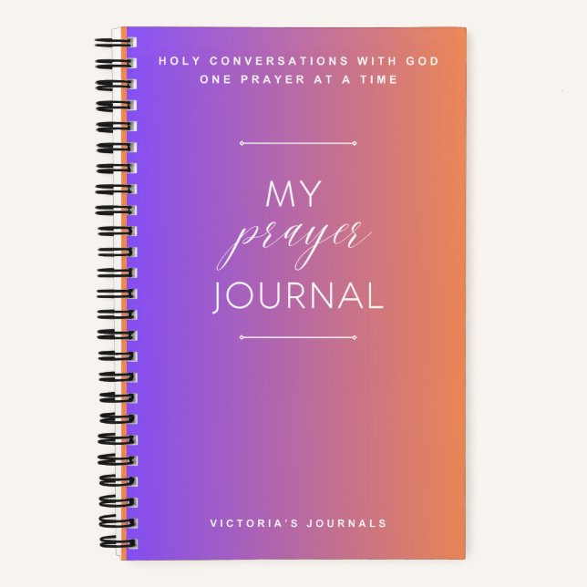 My Prayer Journal (Front)