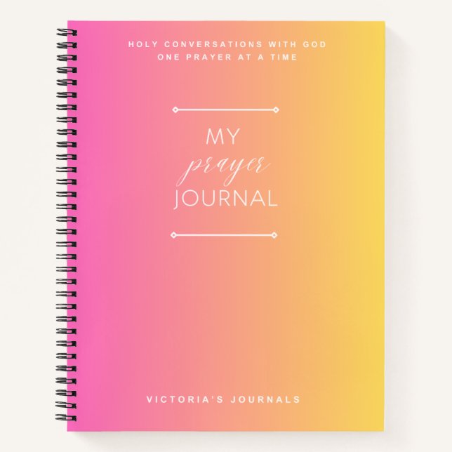 My Prayer Journal (Front)
