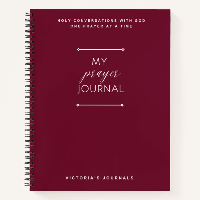 My Prayer Journal (Front)