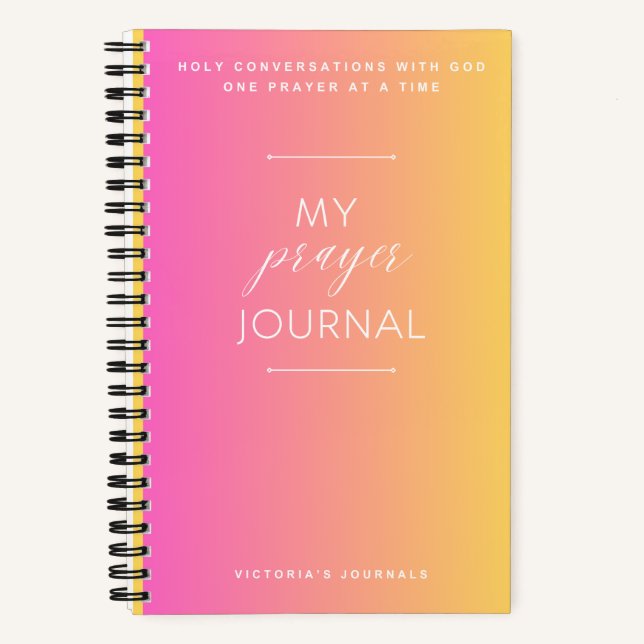 My Prayer Journal (Front)