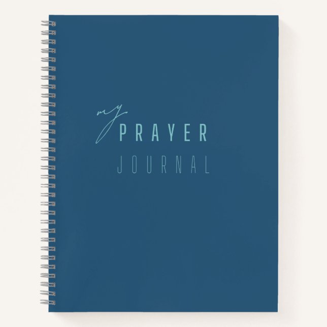 my prayer journal. Journals & Notebooks (Front)