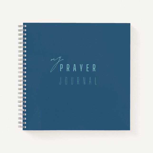 my prayer journal. Journals & Notebooks (Front)