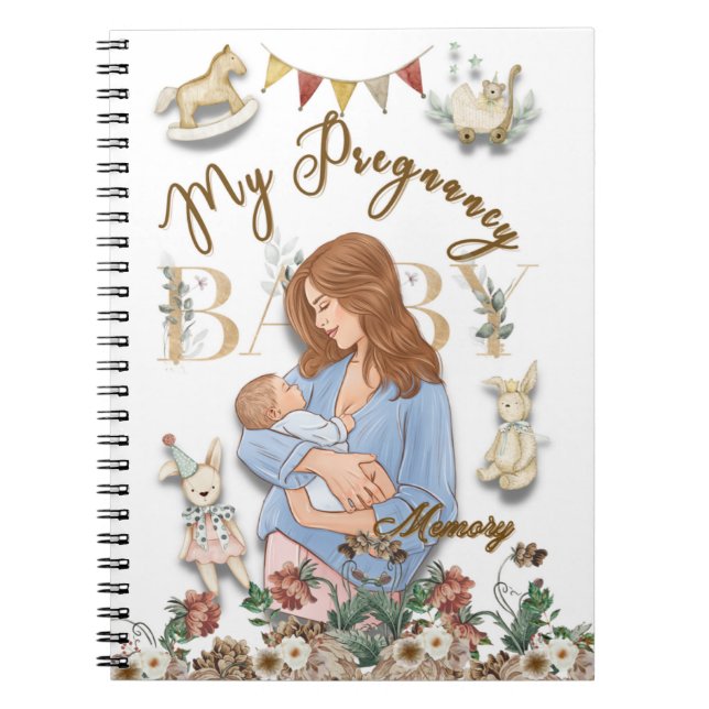 My Pregnancy notebook for keep memories  (Front)
