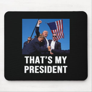 My President Trump 2024 Mouse Pad