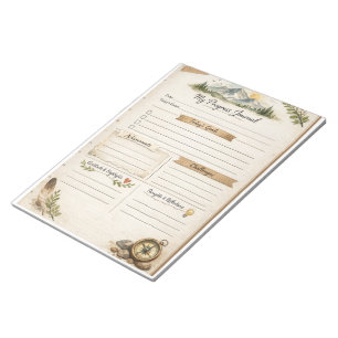 My Progress Journal Printable   Daily Reflection Notepad