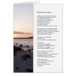 My Promises to You...Romance