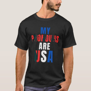 My Pronouns Are USA We the People 4th of July Men  T-Shirt