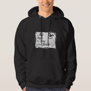 MY PUG IS 3 NAUTY 97 HEART Classic T-Shirt 326 Hoodie