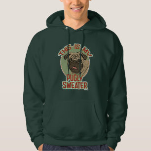 My Pugly Holiday Fun Christmas Winter Sweater