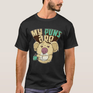 My Puns Are Koala Tea Save The Cute Funny Koala Ar T-Shirt