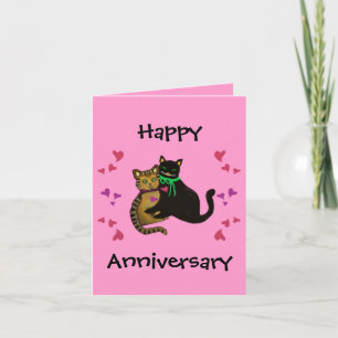 My Purrfect Love Anniversary Card