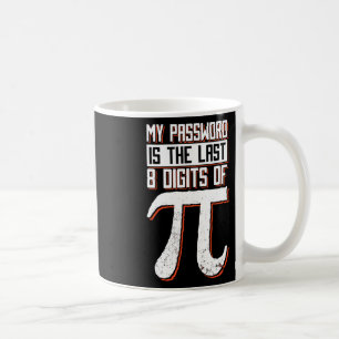 My Pword Is The Last 8 Digits Of Pi Coffee Mug