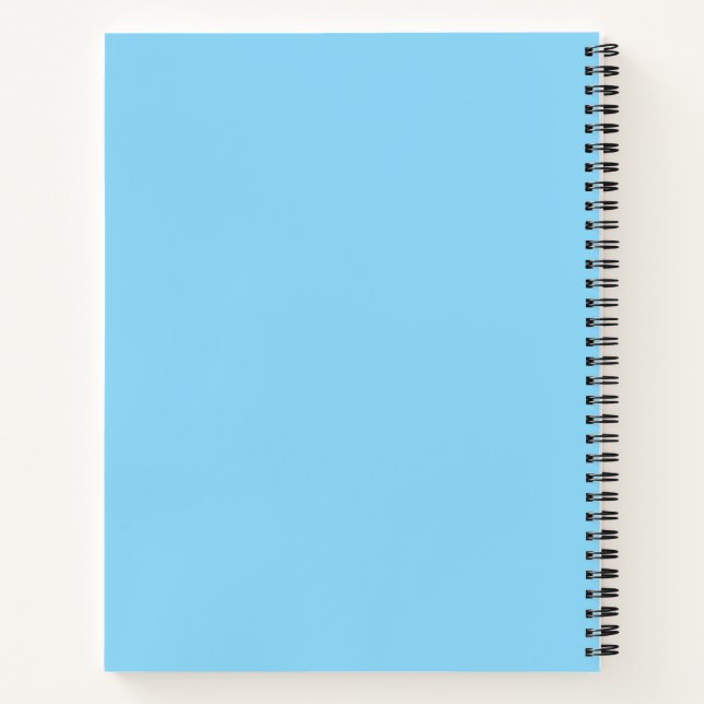 My Quiet Has Its Own Sky Notebook (Back)